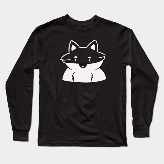 Foxy Long Sleeve T-Shirt by Justplanetary